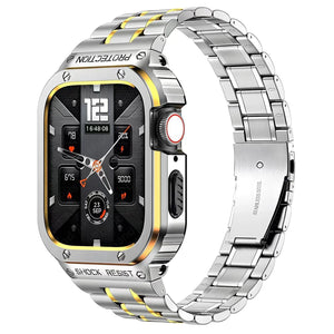 Luxury Modification Kit Mod Metal Frame Bezel For Apple Watch Band Case Ultra 49mm 45mm 44mm Watchband Strap watch ultra series 8 7 se 6 5 4 strap