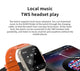 IGE New Smart watch Men 1.69" Color Screen Full touch Fitness Tracker Bluetooth Call Smart Watch