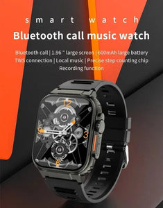 IGE New Smart watch Men 1.69" Color Screen Full touch Fitness Tracker Bluetooth Call Smart Watch