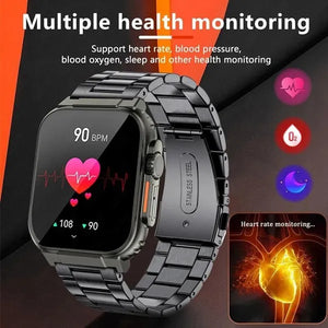 IGE New Smart watch Men 1.69" Color Screen Full touch Fitness Tracker Bluetooth Call Smart Watch