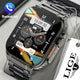 IGE New Smart watch Men 1.69" Color Screen Full touch Fitness Tracker Bluetooth Call Smart Watch