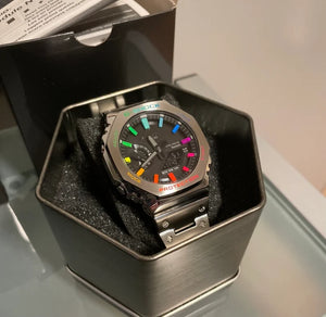 G-Shock CasiOak Full Metal Rainbow