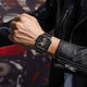 WWMALL-Casual Leather Quartz Watches Waterproof Luminous Men‘s Wristwatch