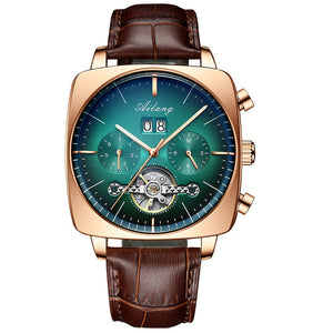 JUBNU TIME- 2021 AILANG famous brand watch montre automatique luxe chronograph Square Large Dial Watch