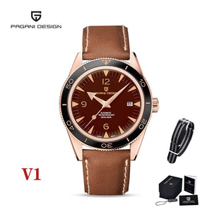 WWMALL- 2022 New PAGANI Design 41mm Men's Automatic Mechanical Watch Classic Retro 200m Reloj Hombre