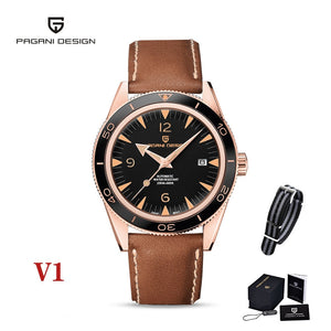 WWMALL- 2022 New PAGANI Design 41mm Men's Automatic Mechanical Watch Classic Retro 200m Reloj Hombre