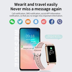 Regent Watch-LIGE 2023 Smartwatch Men Women Smart Bracelet 1.47inch HD Screen Heart Rate Sleep Monitor Watch Waterproof Sport Smart Wristband Smart Clock Reloj Smart Watch