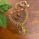 Antique Gold Nakshi/Nagas Mahalakshmi Mayil Temple Necklace Set