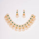 emeralds and pearl Lakshmi guttapusalu necklace