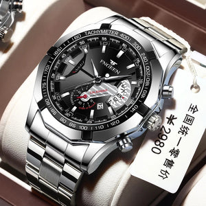 WWMALL Waterproof Stainless Steel Business Watch luxury quartz watch WT WM 14788