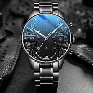 WWMALL-Men Watch Sport Watch Mens Watches Top Brand Luxury Waterproof Full Steel Quartz Gold Clock Men Relogio Masculino