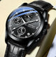 WWMALL-Men Watch Fashion Leather Quartz Watches Sport Poedagar