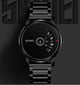 WWMALL-MEN'S QUARTZ WATCH WATERPROOF FULL STEEL FASHION WATCHES BLACK