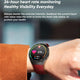 WWMALL-Full Color Touch Screen Sport Smartwatch Men Women Fitness Tracker Waterproof Smart Watch For Huawei Xiaomi Apple