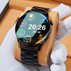 WWMALL- Android ECG Smart Watch Men Android 2022 Bluetooth Call Smartwatch