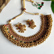 Antique Gold Ghungroo Necklace Set