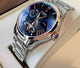 WWMALL- MEN'S WATCH WATERPROOF Swiss Automatic Movement Watch Calendar Luminous Men's Steel Band