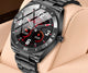 WWMALL- MEN'S WATCH WATERPROOF Swiss Automatic Movement Watch Calendar Luminous Men's Steel Band