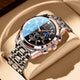 WWMALL-Fashion Men Stainless belt Watch Luxury Calendar-19912