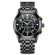 WWMALL-Fashion Men Stainless belt Watch Luxury Calendar-19912