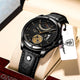 WWMALL-Swiss Brand POEDAGAR Sports Men Watch 2022 Wristwatch Luxury Waterproof Calendar Quartz Leather