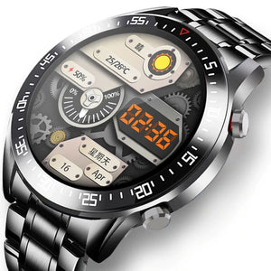 WWMALL- BIG DADDY BLACK BRACELET MEN'S WATCH - 101