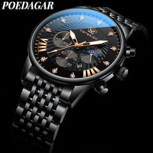 WWMALL-DESIGNER   BIG DADDY GOLDEN BRACELET MEN'S WATCH - 101