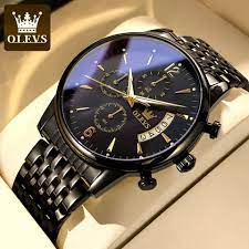 WWMALL- MEN'S WATCH WATERPROOF Swiss Automatic Movement Watch Calendar Luminous Men's Steel Band