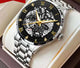 WWMALL- MEN'S WATCH WATERPROOF Swiss Automatic Movement Watch Calendar Luminous Men's Steel Band