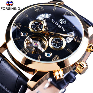 WWMALL- Fashion Men Stainless belt Watch Luxury Calendar-19912